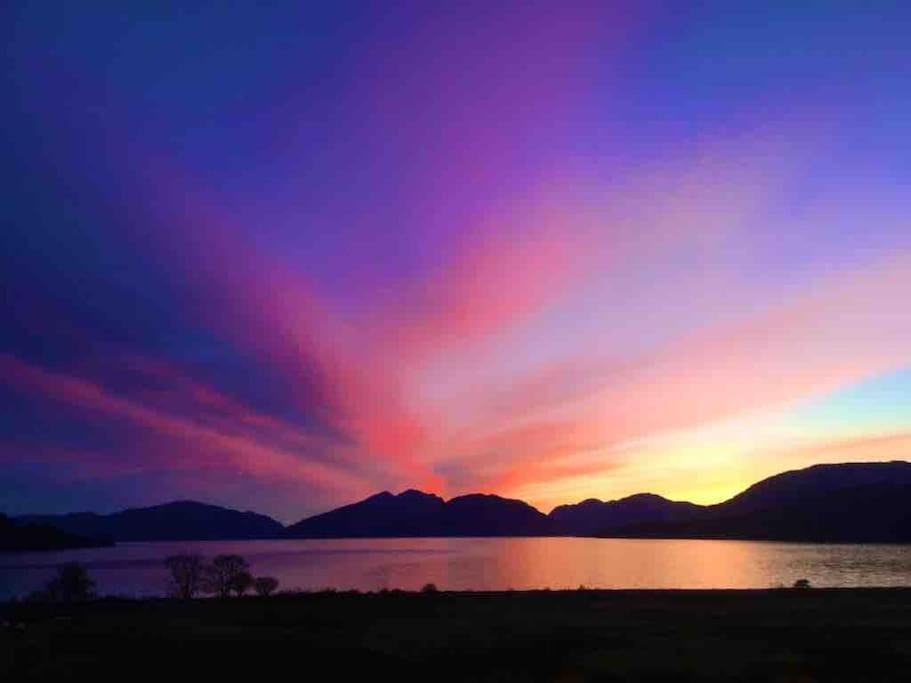 The Fox'S Den, Luxury Cosy Mini Lodge, Highlands North Ballachulish Buitenkant foto