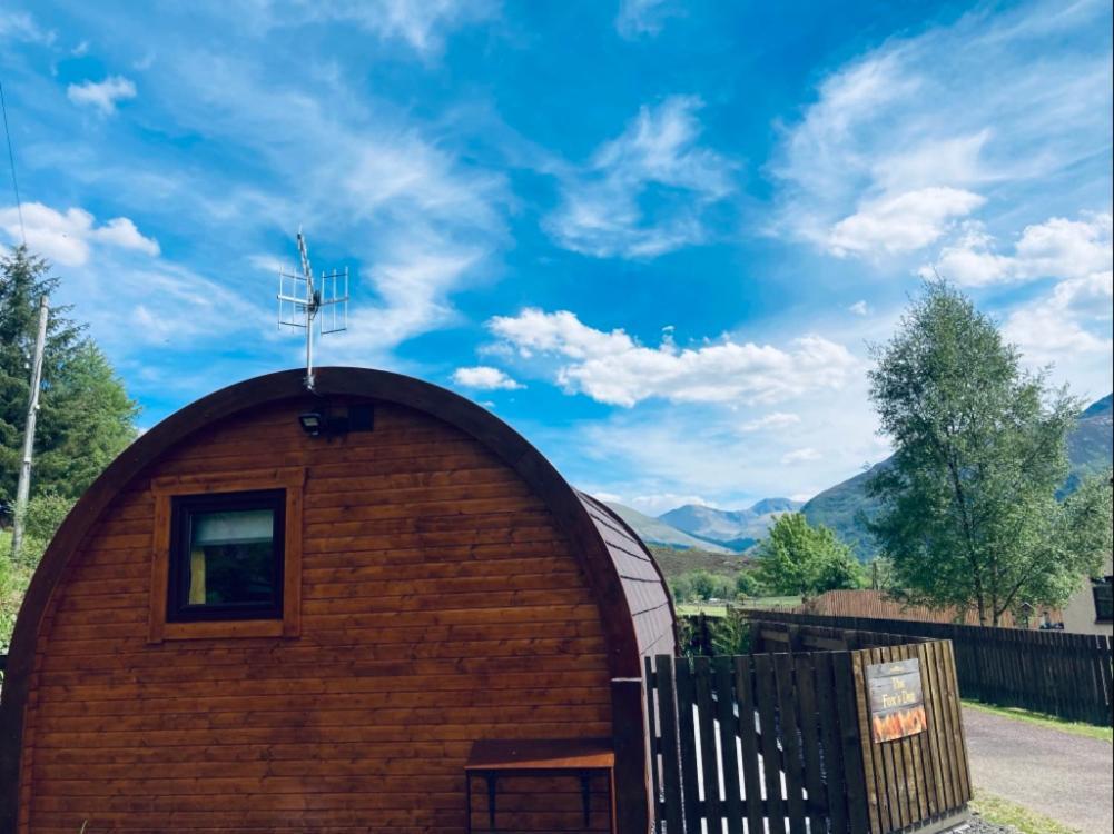 The Fox'S Den, Luxury Cosy Mini Lodge, Highlands North Ballachulish Buitenkant foto