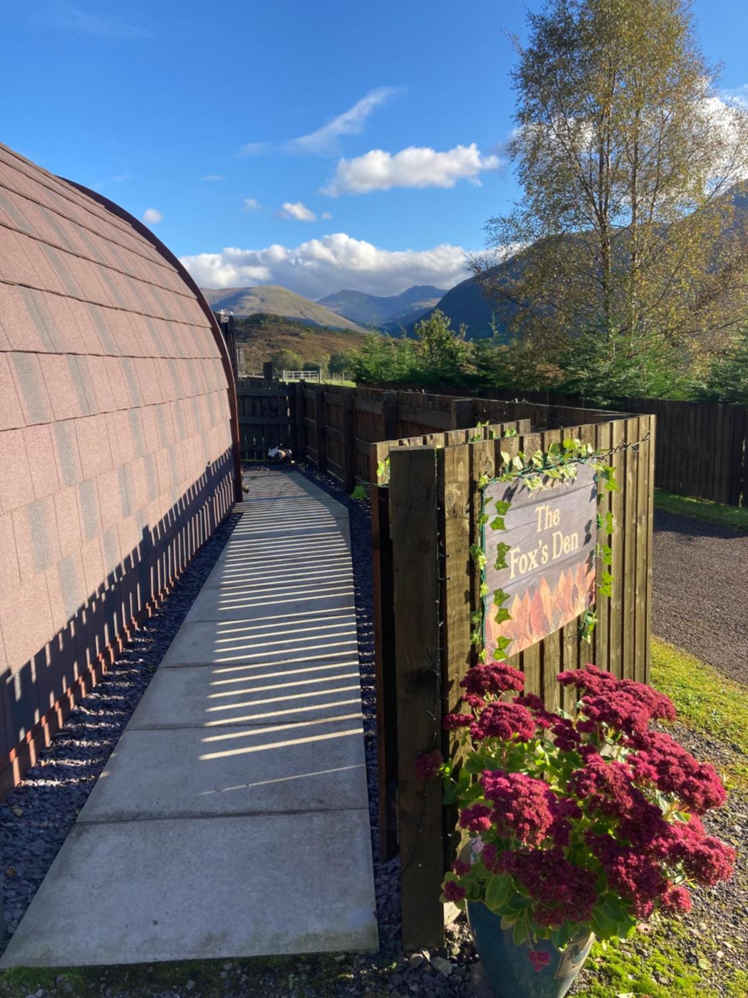 The Fox'S Den, Luxury Cosy Mini Lodge, Highlands North Ballachulish Buitenkant foto
